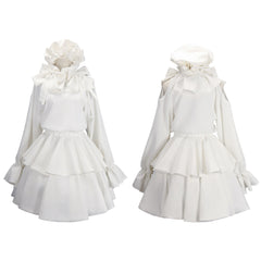 Cosplay Costume Sua Alien Stage(2026) TV Cosplay Tenue Blanche Femme