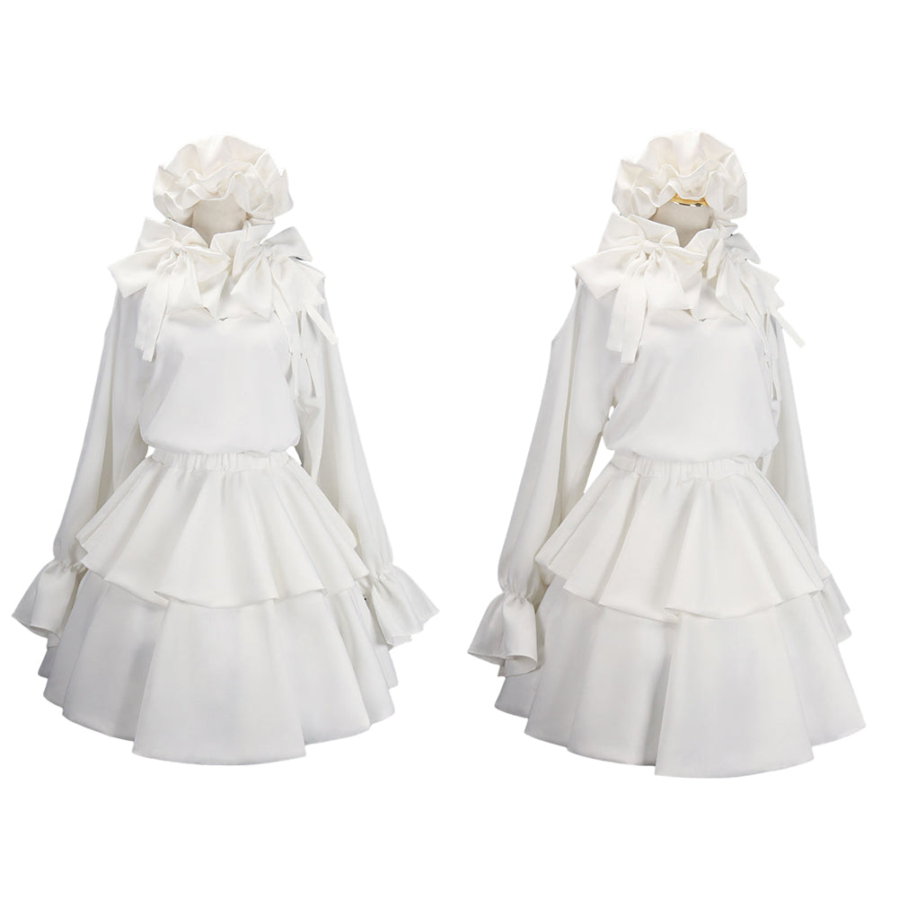 Cosplay Costume Sua Alien Stage(2026) TV Cosplay Tenue Blanche Femme