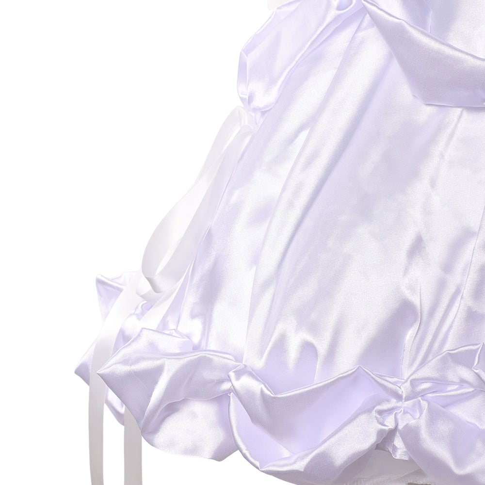 Cosplay Costume Sua Zombie Stage Alien Stage(2026) TV Cosplay Robe Blanche Femme Ver.2