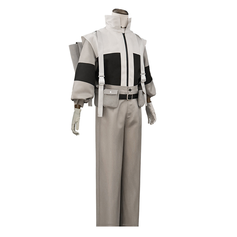 Cosplay Costume Supporter Gachiakuta Anime Cosplay Tenue Grise Homme
