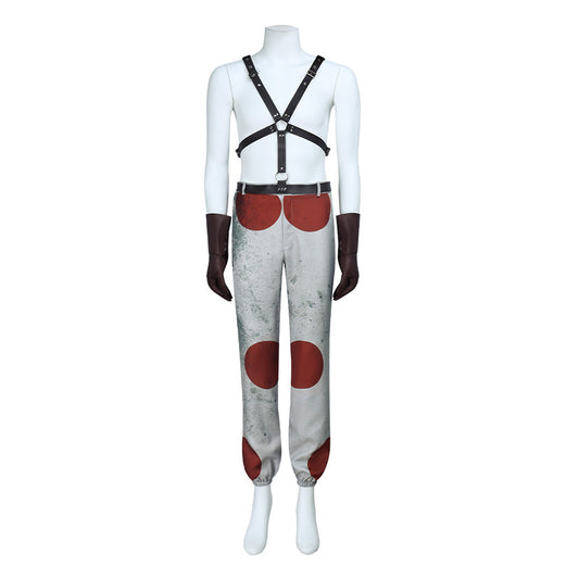 Cosplay Costume Sweet Tooth Twisted Metal Jeu Cosplay Tenue Rouge Homme