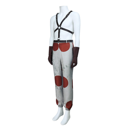 Cosplay Costume Sweet Tooth Twisted Metal Jeu Cosplay Tenue Rouge Homme