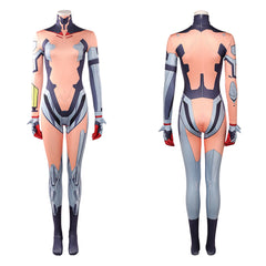 Cosplay Costume Talia Yang Cyberpunk: Edgerunners 2(2026) TV Cosplay Combinaison Orange et Grise Femme
