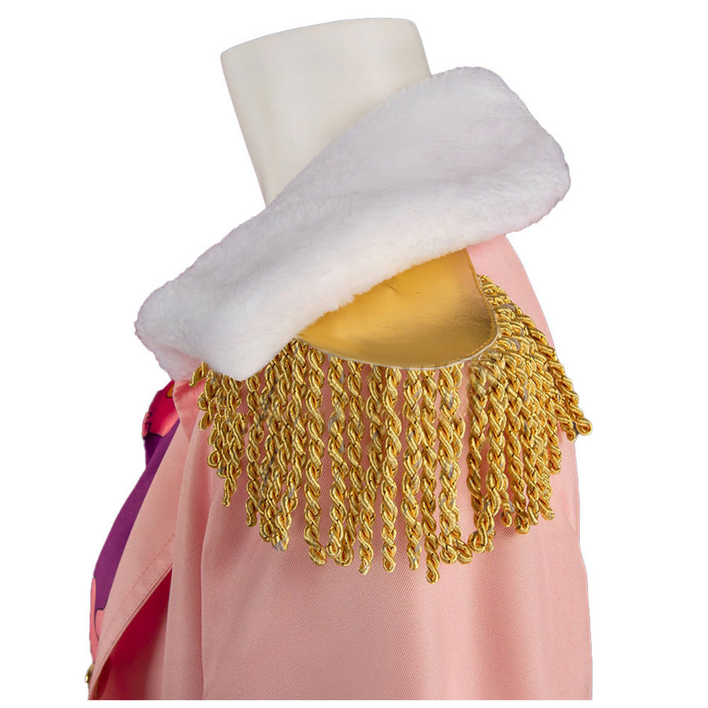 Cosplay Costume Tashigi One Piece Live Action 2(2026) TV Cosplay Tenue Rose et Bleue Femme