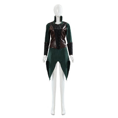 Cosplay Costume Tauriel Le Hobbit Film Cosplay Tenue Verte Femme