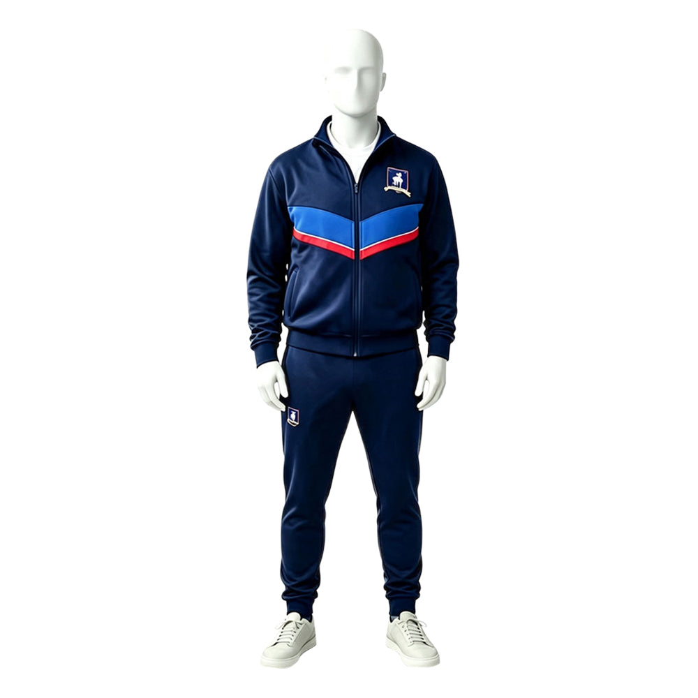 Cosplay Costume Ted Lasso TV Cosplay Tenue Bleue Homme