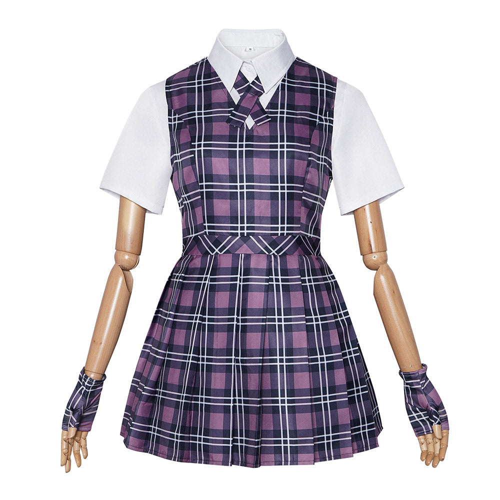 Cosplay Costume Tegan Coven Academy(2026) TV Cosplay Unifrome Violet Femme