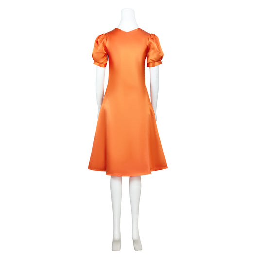Cosplay Costume The Bride Frankenstein Film Cosplay Robe Orange Femme