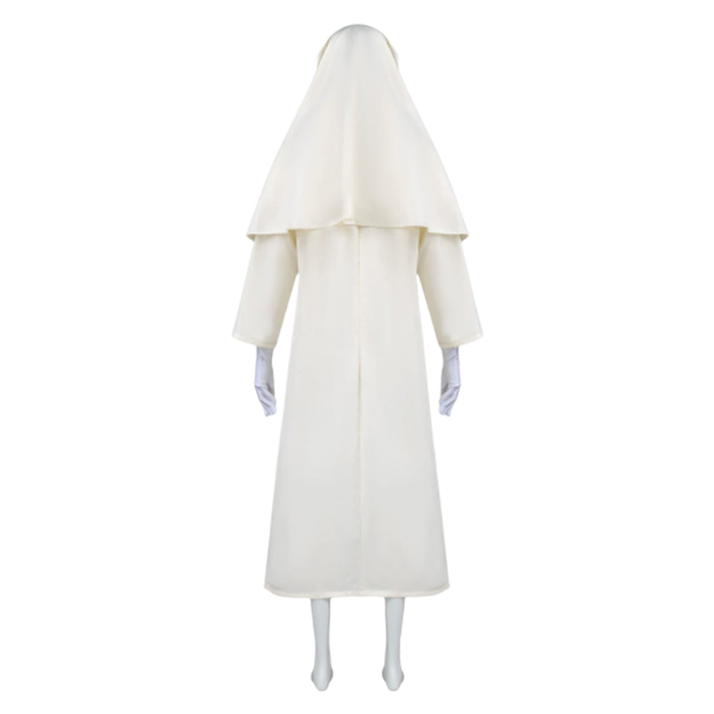 Cosplay Costume The Nun Conjuring Film Cosplay Robe Blanche Femme