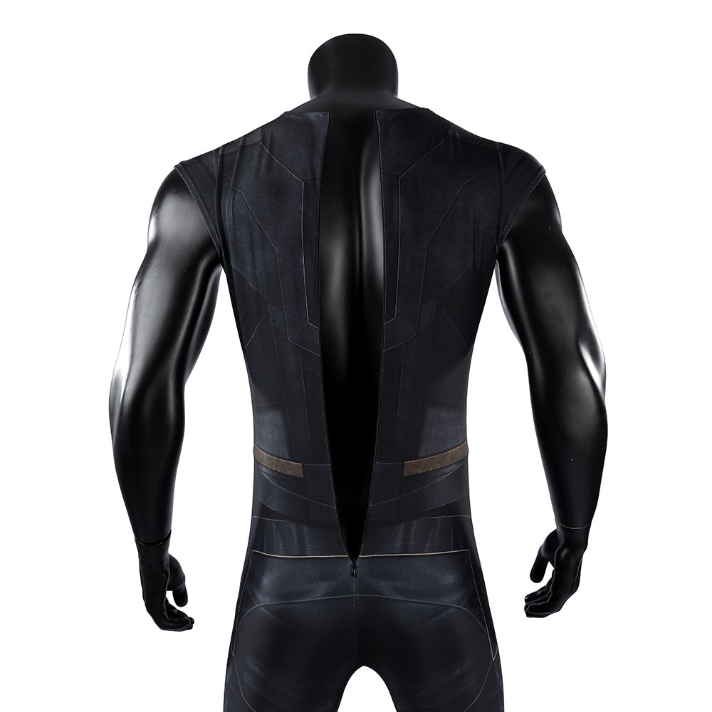 Cosplay Costume Thor Avengers 5(2026) Film Cosplay Combinaison+Cape Noire et Rouge Homme