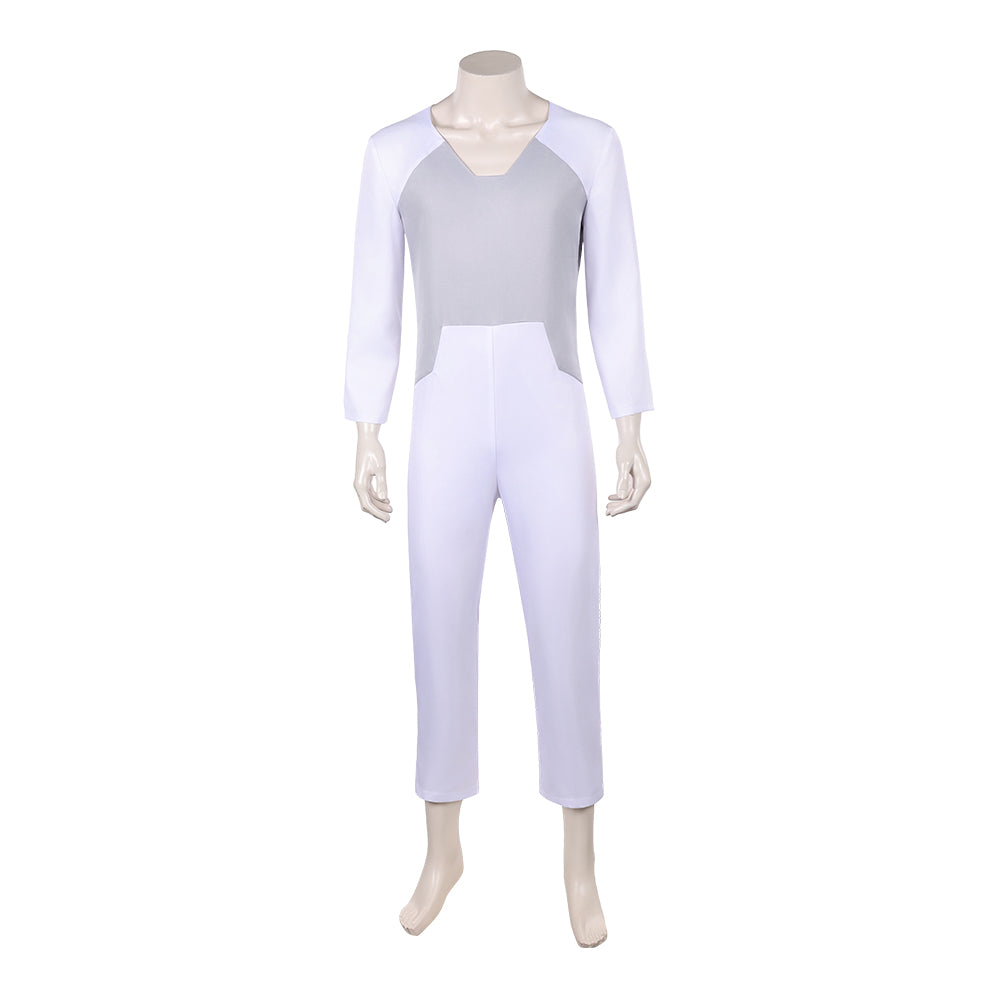 Cosplay Costume Thragg Invincible 4(2026) TV Cosplay Combinaison Blanche Homme