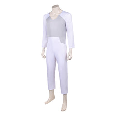 Cosplay Costume Thragg Invincible 4(2026) TV Cosplay Combinaison Blanche Homme