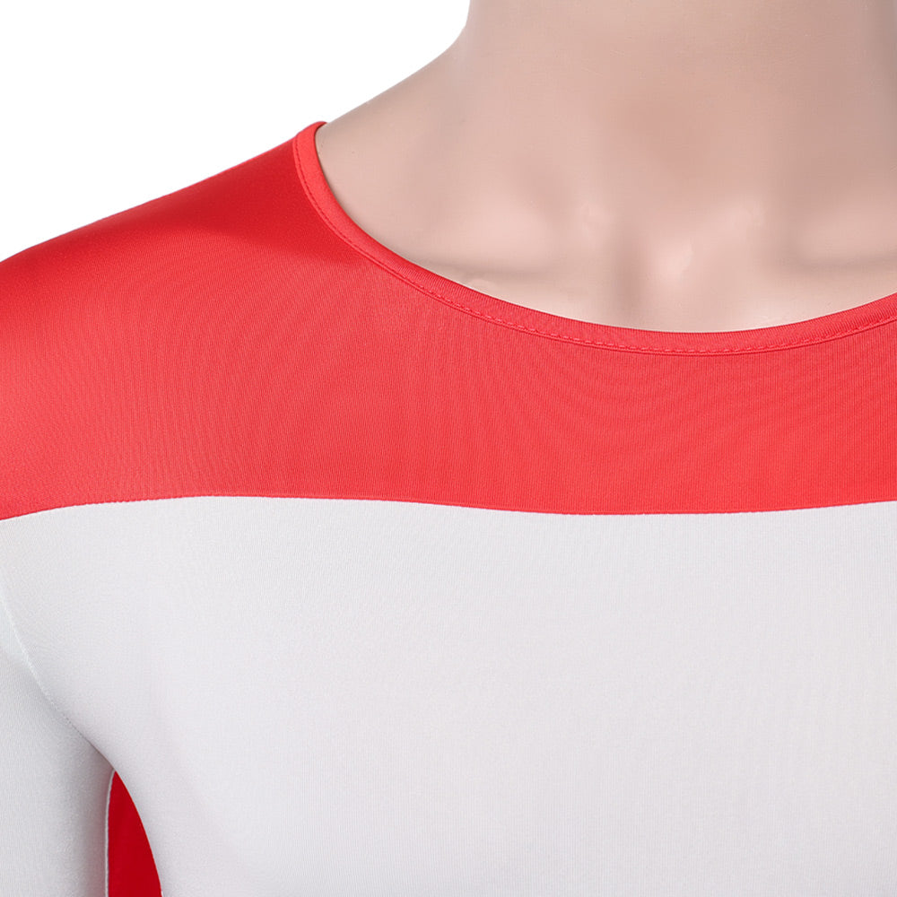 Cosplay Costume Thragg Invincible 4(2026) TV Cosplay Tenue Rouge et Grise Homme