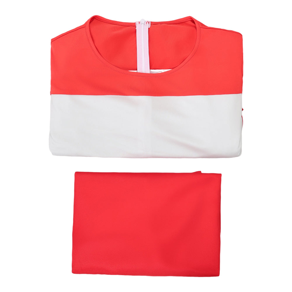 Cosplay Costume Thragg Invincible 4(2026) TV Cosplay Tenue Rouge et Grise Homme