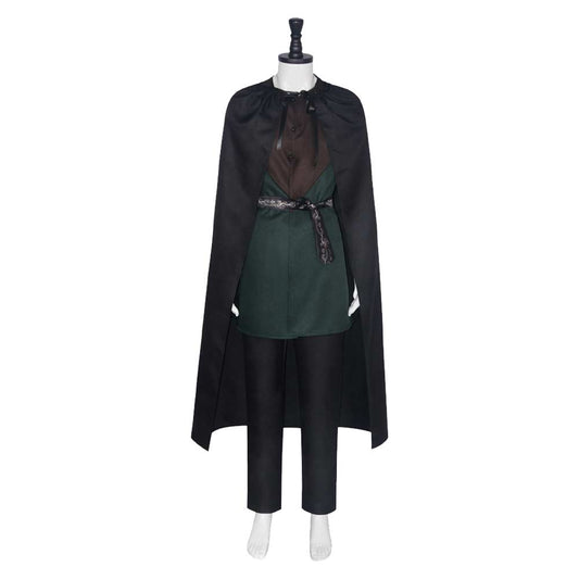 Cosplay Costume Thranduil The Lord of the Rings Film Cosplay Tenue Vert Foncé Homme