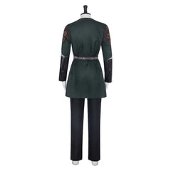 Cosplay Costume Thranduil The Lord of the Rings Film Cosplay Tenue Vert Foncé Homme