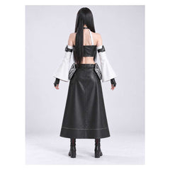 Cosplay Costume Tifa Lockhart Final Fantasy VII Revelation(2027) Jeu Cosplay Tenue Noire Femme