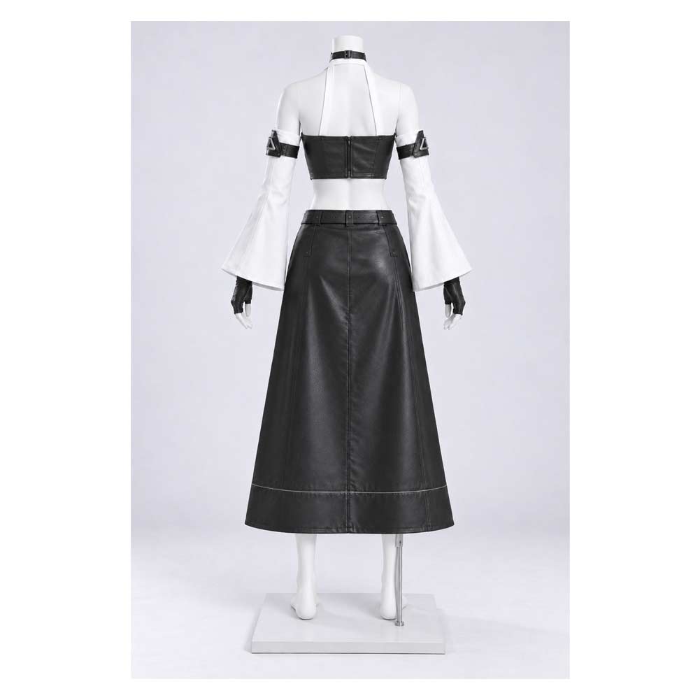 Cosplay Costume Tifa Lockhart Final Fantasy VII Revelation(2027) Jeu Cosplay Tenue Noire Femme