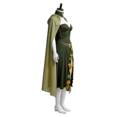 Cosplay Costume Titania Le Songe d'Une Nuit d'Eté Théâtre Cosplay Robe Verte Femme   