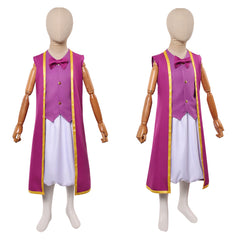 Cosplay Costume Toad Violet The Super Mario Galaxy Movie(2026) Film Cosplay Tenue Enfant