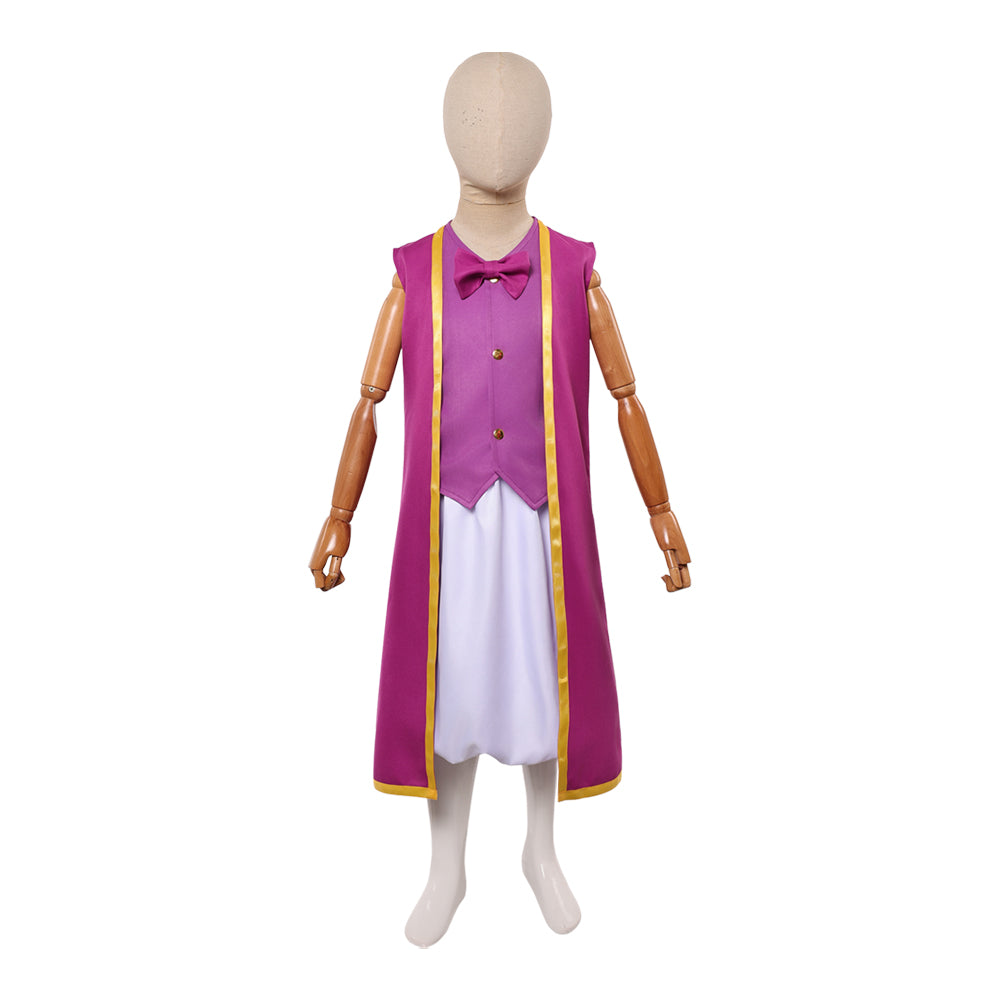 Cosplay Costume Toad Violet The Super Mario Galaxy Movie(2026) Film Cosplay Tenue Enfant
