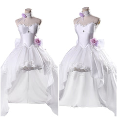 Cosplay Costume Tokisaki Kurumi Date a Live Anime Cosplay Robe de Mariée Blanche Femme
