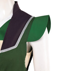Cosplay Costume Toph Beifong Avatar Aang: The Last Airbender(2026) Film Cosplay Tenue Verte Femme