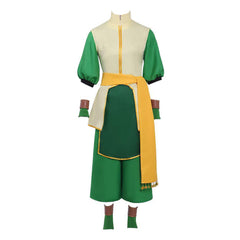 Cosplay Costume Toph Beifong Avatar: The Last Airbender Saison 2(2026) TV Cosplay Tenue Verte Femme