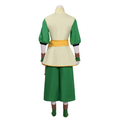 Cosplay Costume Toph Beifong Avatar: The Last Airbender Saison 2(2026) TV Cosplay Tenue Verte Femme