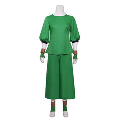 Cosplay Costume Toph Beifong Avatar: The Last Airbender Saison 2(2026) TV Cosplay Tenue Verte Femme