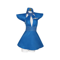 Cosplay Costume Toxic MV Cosplay Robe Bleue Femme