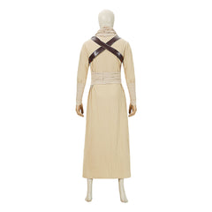 Cosplay Costume Tusken Raider La Guerre des Étoiles Film Cosplay Tenue Beige Homme