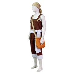 Cosplay Costume Usopp One Piece Live Action 2(2026) TV Cosplay Tenue Rouge Homme