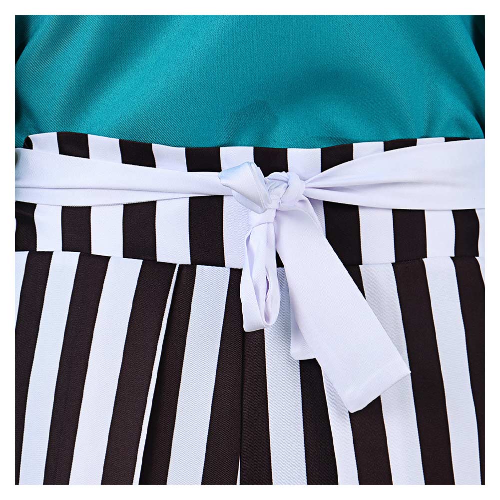 Cosplay Costume Usopp One Piece Wano Country Arc Anime Cosplay Tenue Bleue Homme