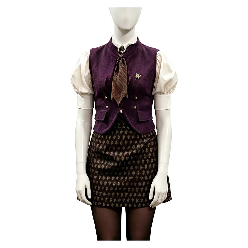 Cosplay Costume Vampirina Vampirina: L'Ado Vampire(2026)TV Cosplay Tenue Chic Violette Femme