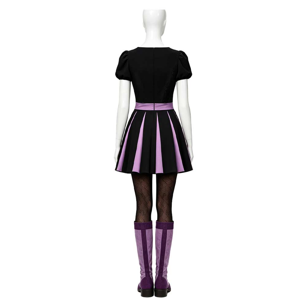 Cosplay Costume Vampirina Vampirina: L'Ado Vampire(2026)TV Cosplay Tenue Noire et Violette Femme
