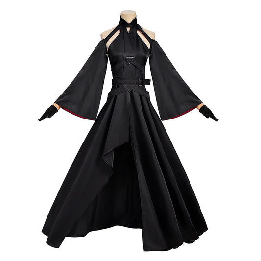 Cosplay Costume Velvet The Ribbon Hero(2026) Anime Cosplay Robe Noire Femme