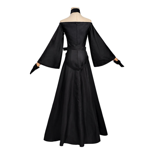 Cosplay Costume Velvet The Ribbon Hero(2026) Anime Cosplay Robe Noire Femme