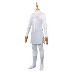 Cosplay Costume Viltrumite Anissa Invincible 4(2026) TV Cosplay Combinaison Blanche Enfant