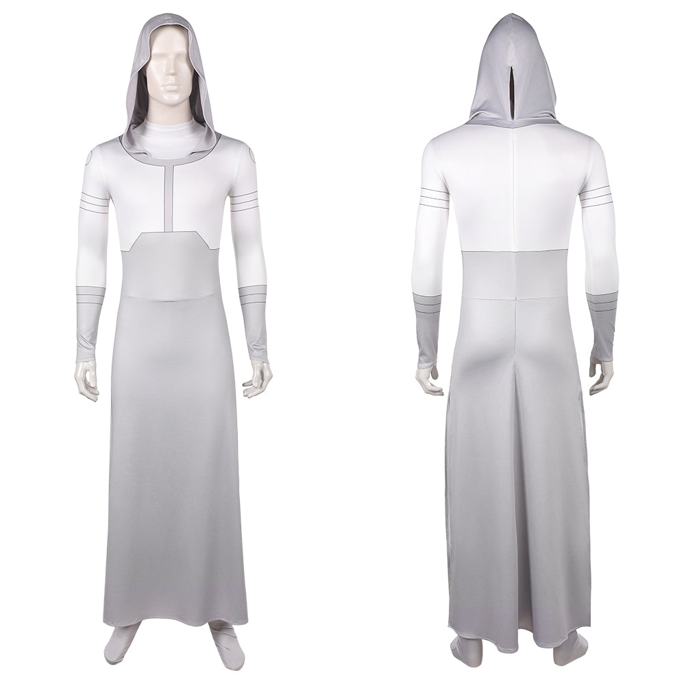 Cosplay Costume Viltrumite Council Invincible 4(2026) Combinaison Blanche et Grise Homme