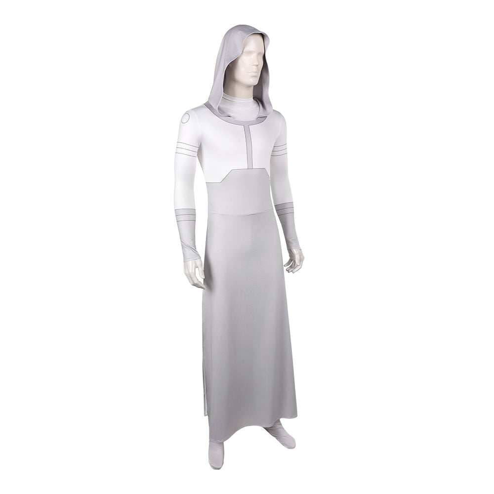 Cosplay Costume Viltrumite Council Invincible 4(2026) Combinaison Blanche et Grise Homme