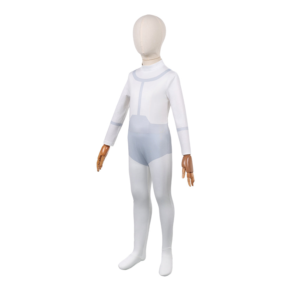 Cosplay Costume Viltrumite Invincible 4(2026) TV Cosplay Combinaison Blanche Enfant