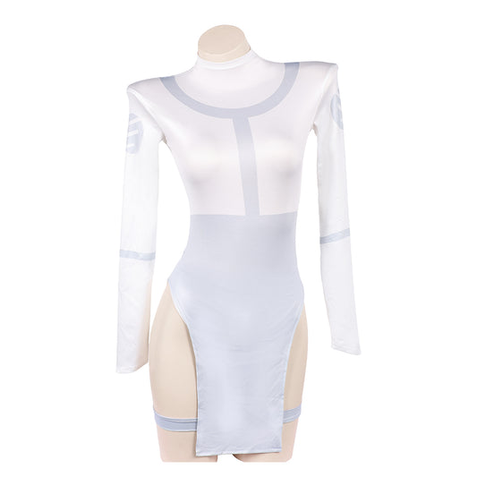 Cosplay Costume Viltrumite Mark Grayson Invincible 4(2026) TV Cosplay Lingerie Sexy Blanche Femme