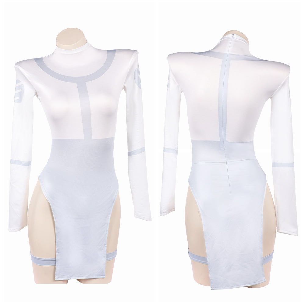 Cosplay Costume Viltrumite Mark Grayson Invincible 4(2026) TV Cosplay Lingerie Sexy Blanche Femme