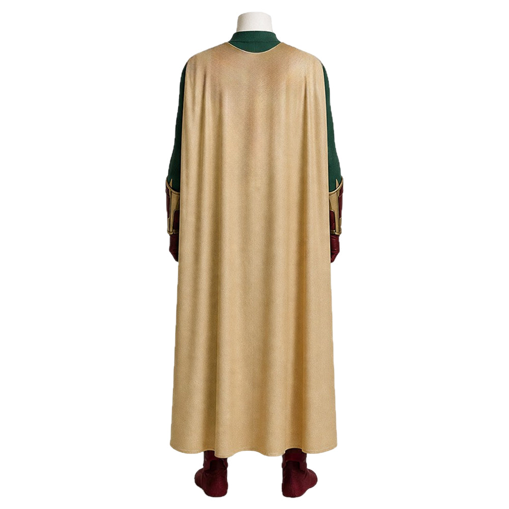 Cosplay Costume Vision VisionQuest(2026) TV Cosplay Combinaison Verte Homme