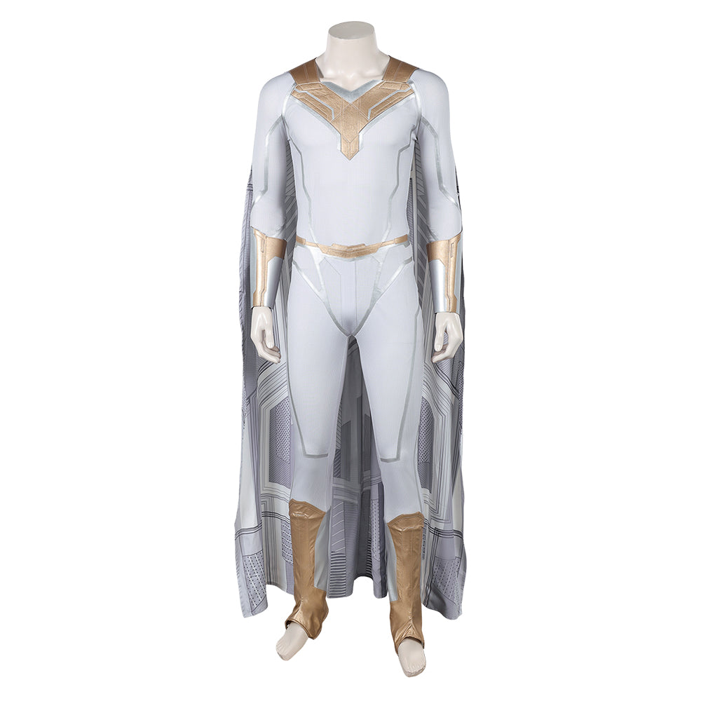 Cosplay Costume Vision VisionQuest(2026) TV Cosplay Tenue Grise Homme