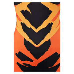 Cosplay Costume Volcanikka Invincible 4(2026) TV Cosplay Combinaison Orange et Noire Femme