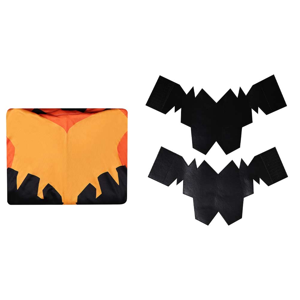 Cosplay Costume Volcanikka Invincible 4(2026) TV Cosplay Combinaison Orange et Noire Femme
