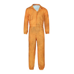 Cosplay Costume Warden Weyron Delta Force Jeu Cosplay Tenue Orange Homme