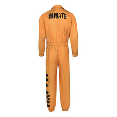 Cosplay Costume Warden Weyron Delta Force Jeu Cosplay Tenue Orange Homme